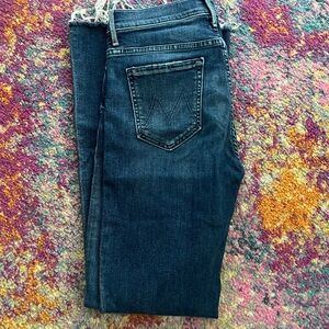 MOTHER The Weekender Fray Jeans
